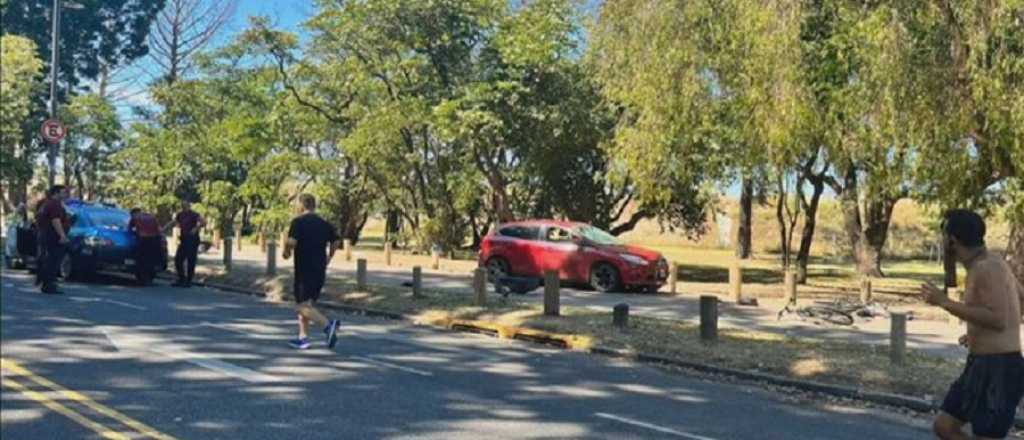 Atropelló a cinco ciclistas en los Bosques de Palermo y huyó