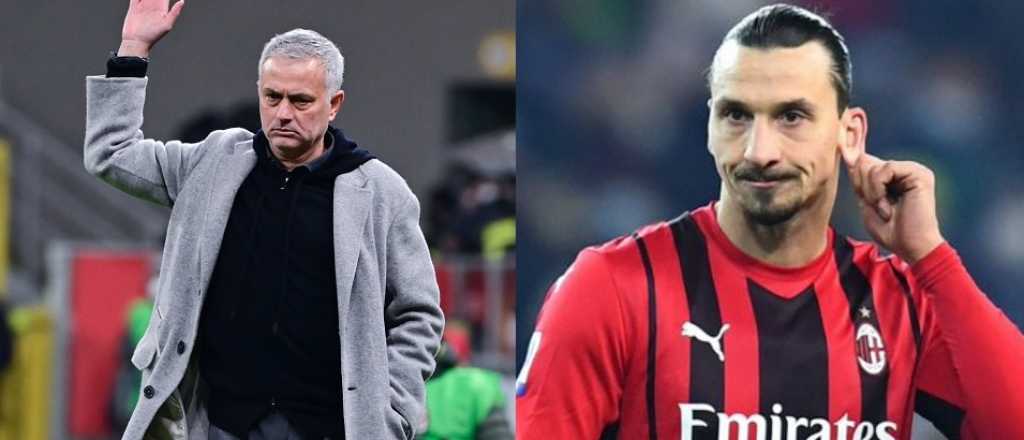 El gesto de Mourinho con Ibrahimovic que no pasó desapercibido