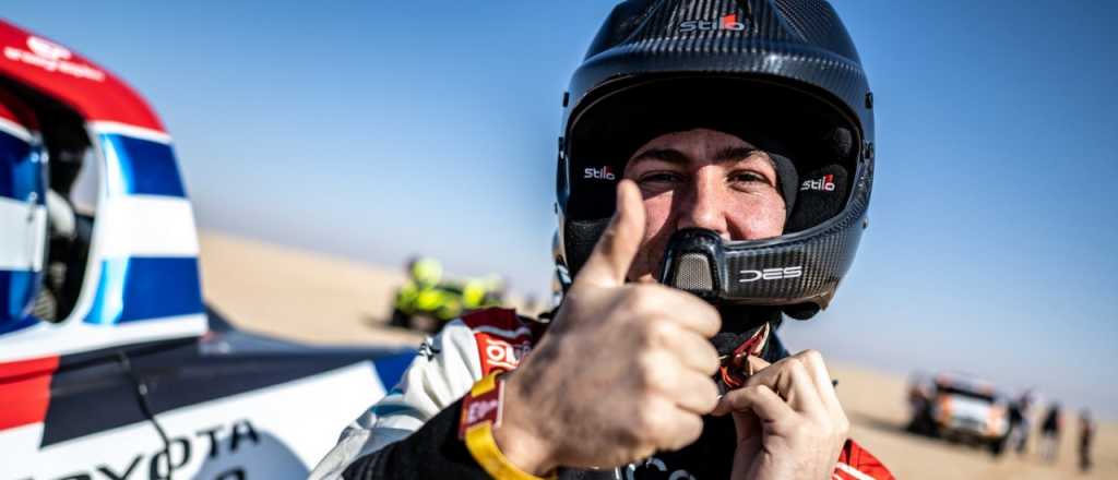 Primera mitad del Dakar: Juan Cruz Yacopini muy contento con su Hilux