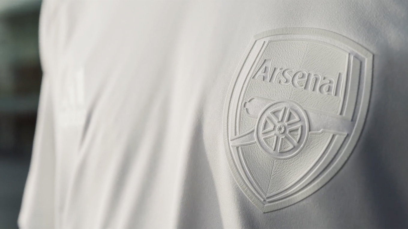 Arsenal 21-22 Whiteout Kit Unveiled - Part of Anti-Violence Campaign -  Footy Headlines