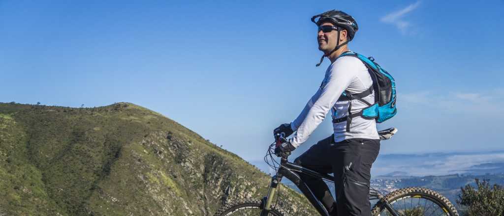 Las Heras abre el verano con un bicitour por el valle de Uspallata