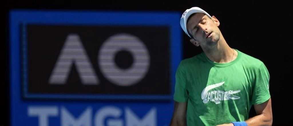 Sortearon el cuadro masculino en Australia e incluyeron a Djokovic