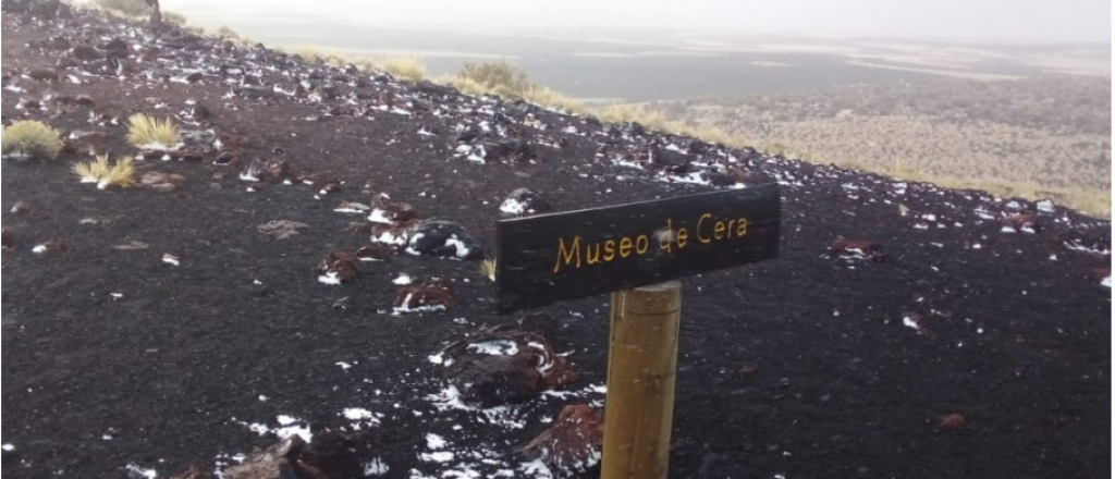 Nevó en Malargüe después de la ola de calor