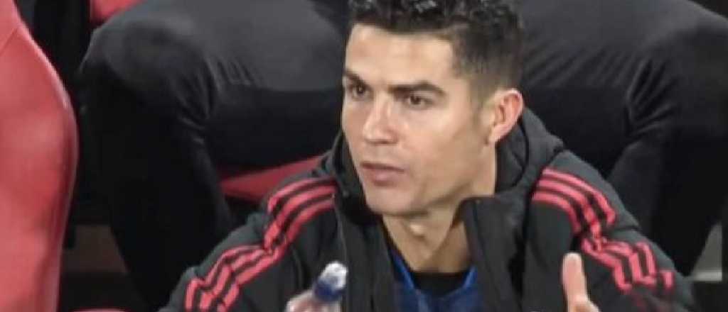 Cristiano Ronaldo fue reemplazado y armó un escándalo