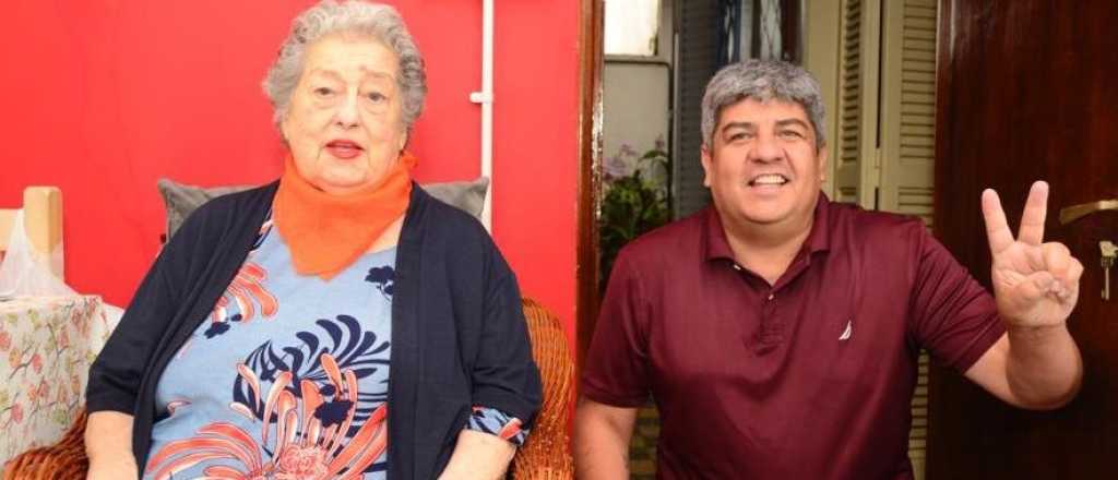 Pablo Moyano visitó a Hebe para impulsar la marcha contra la Corte