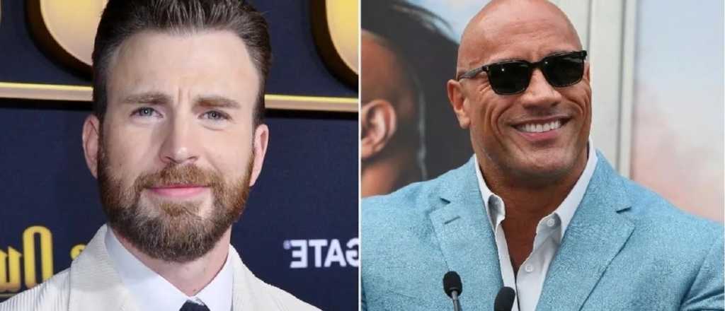 Chris Evans se sumará a la comedia de Dwayne Johnson