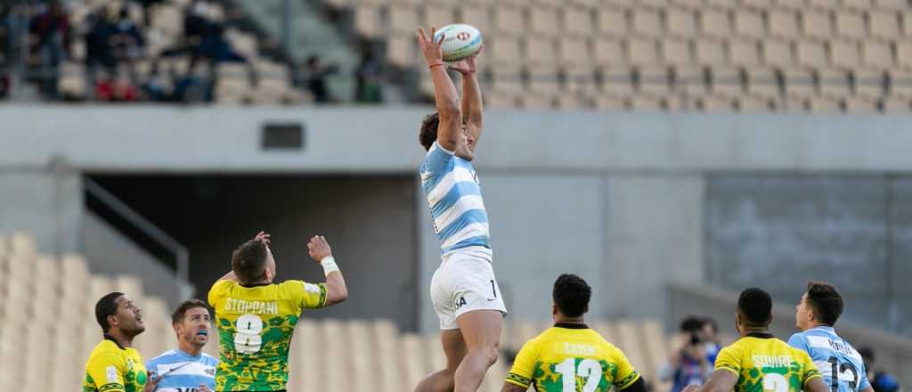 Con try del mendocino Isgró, Los Pumas 7's golearon a Jamaica