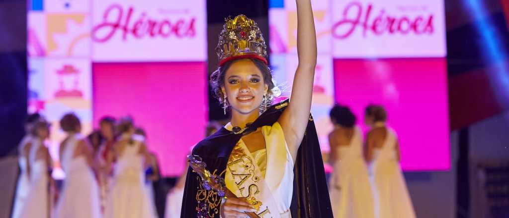 Las Heras eligió a su reina de la Vendimia departamental