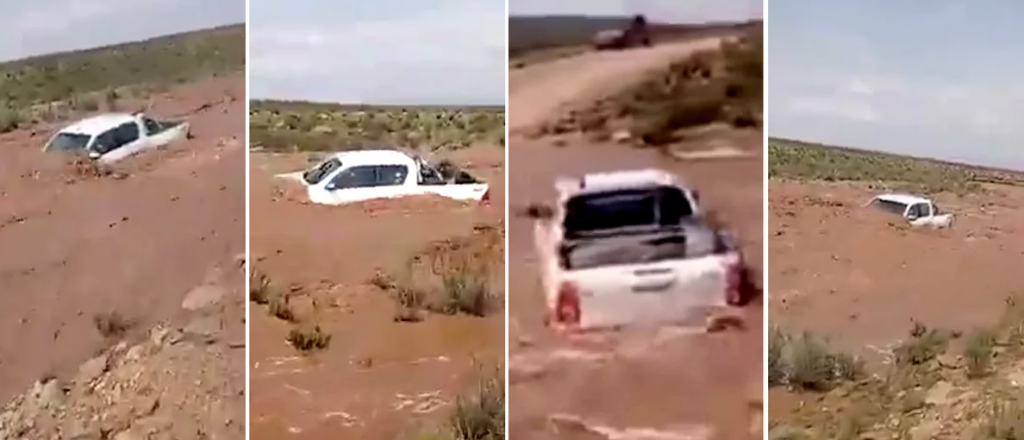 Video: murió una mujer arrastrada por la crecida de un río en Jujuy