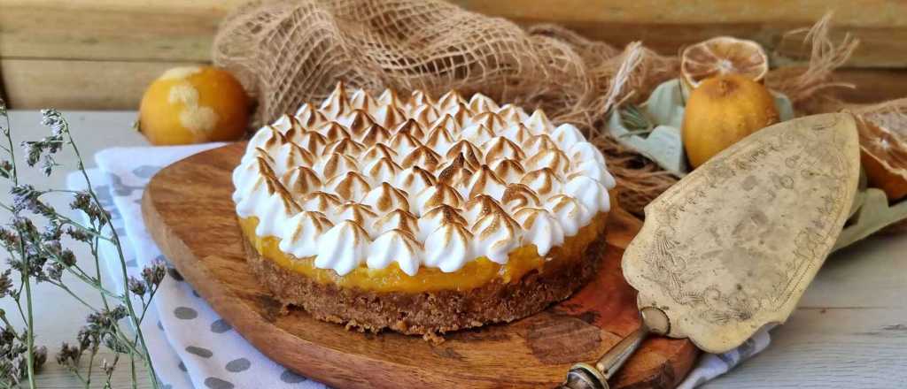 Un "Orange Pie" fácil y menos ácido que su primo de limón