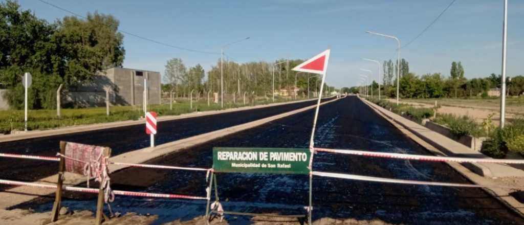 Todo listo para la pavimentación de calle Meneses de San Rafael