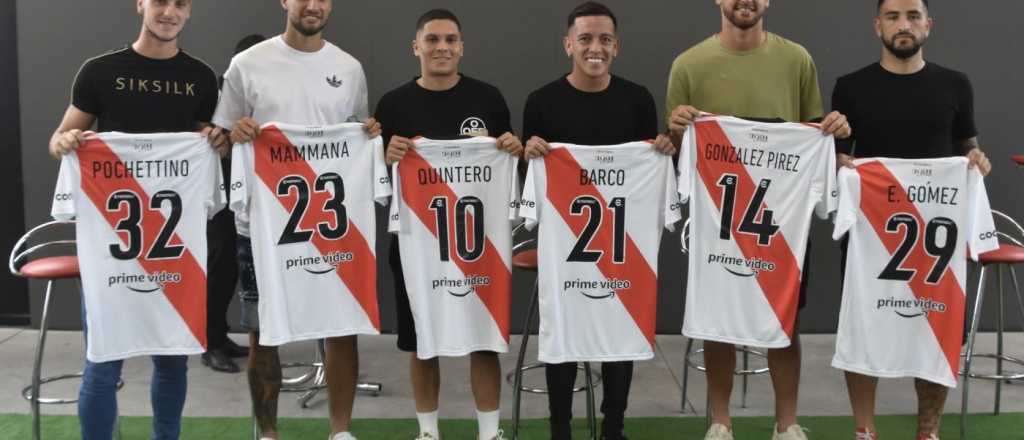 River presentó a sus flamantes refuerzos