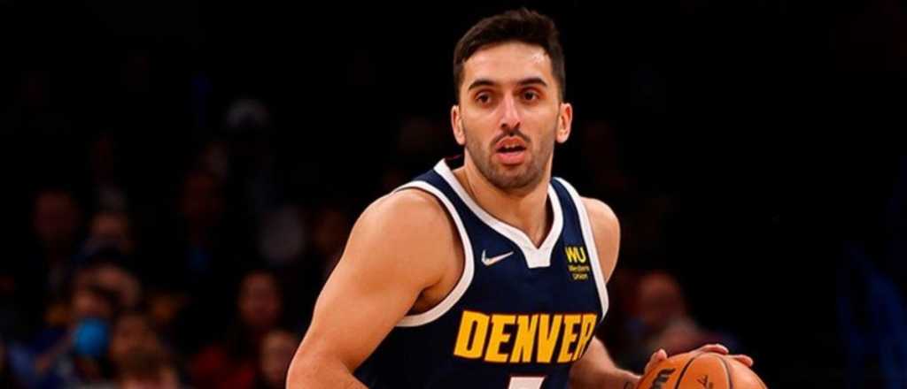Campazzo jugó apenas un minuto en el triunfo de Denver ante New York