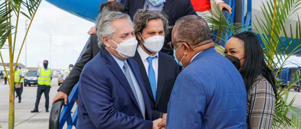 Alberto ya está en Barbados, último destino de su gira