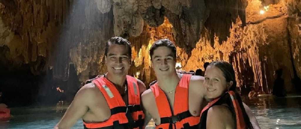 Hernán Drago mostró imágenes de las vacaciones con sus hijos