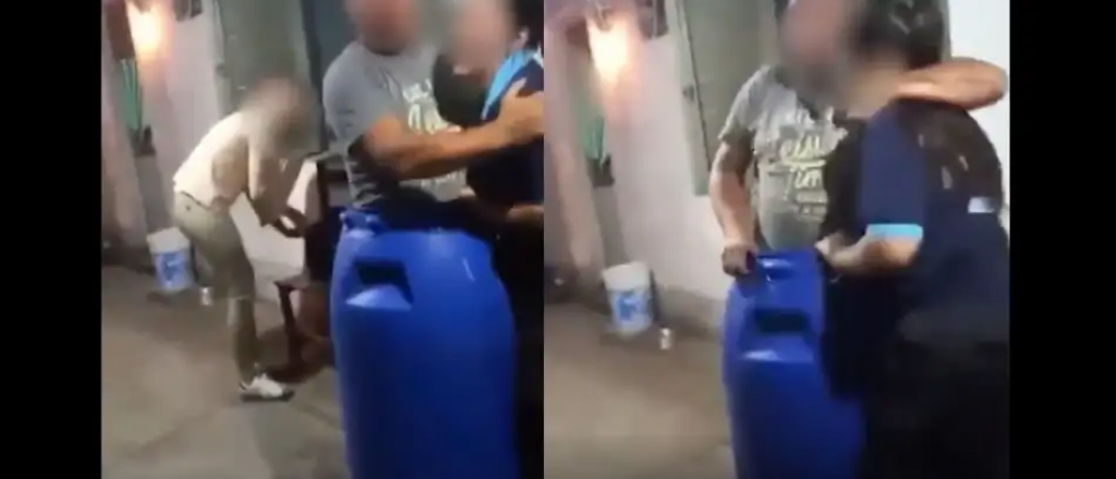 Video: policías bonaerenses realizaron una fiesta en una comisaría