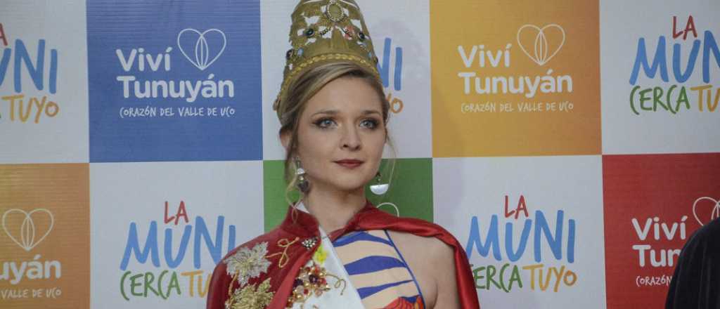 Tunuyán eligió a su reina de la Vendimia departamental