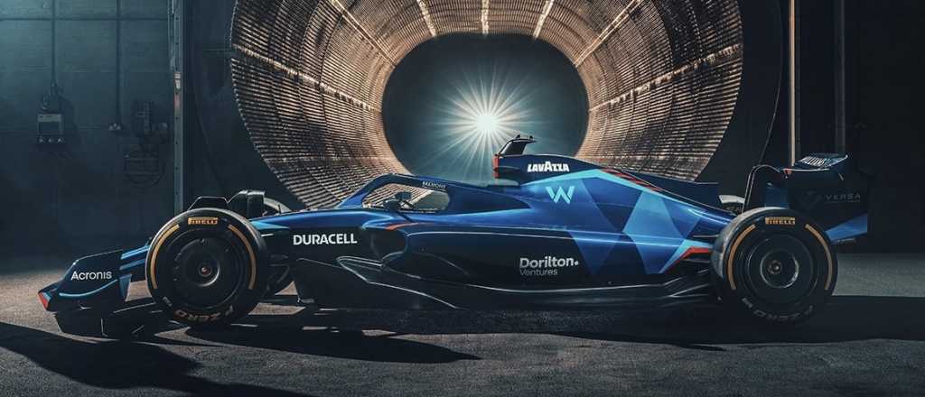 Así luce el impactante FW44, el nuevo modelo de Williams para la F1