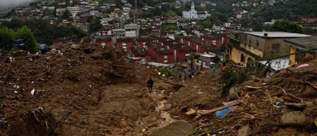 Videos: fuerte temporal azotó ciudad en Brasil con un saldo de 38 muertos 