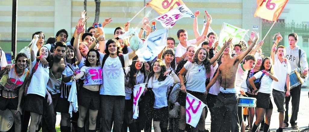 Preocupan los excesos en el "último primer día" de los alumnos mendocinos