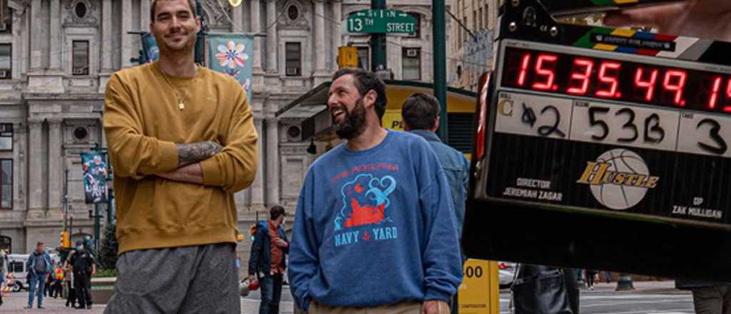 Adam Sandler y LeBron James le ponen "Garra" a su nueva película