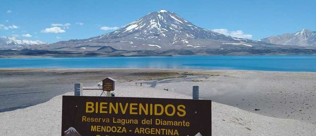 El impactante cambio de la Laguna del Diamante que preocupa 