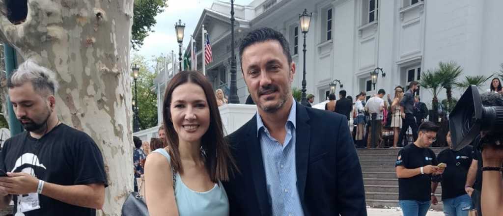 Luis Petri y Cristina Pérez, felices en el Carrusel