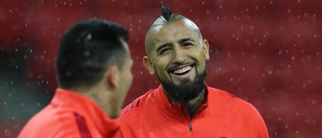 Arturo Vidal pasó por la peluquería y mostró su nuevo look en Instagram