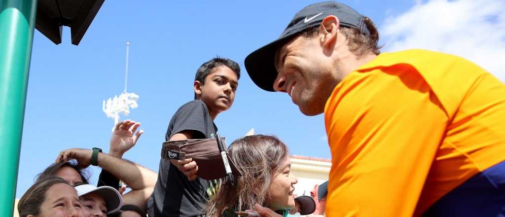 Video: emocionante reacción de una niña al conocer a Rafa Nadal