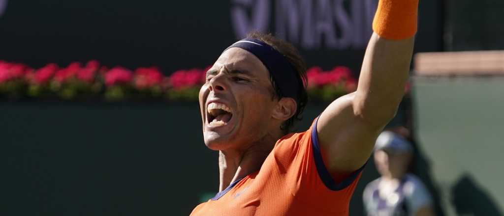 Rafa Nadal continúa avanzando en Indian Wells