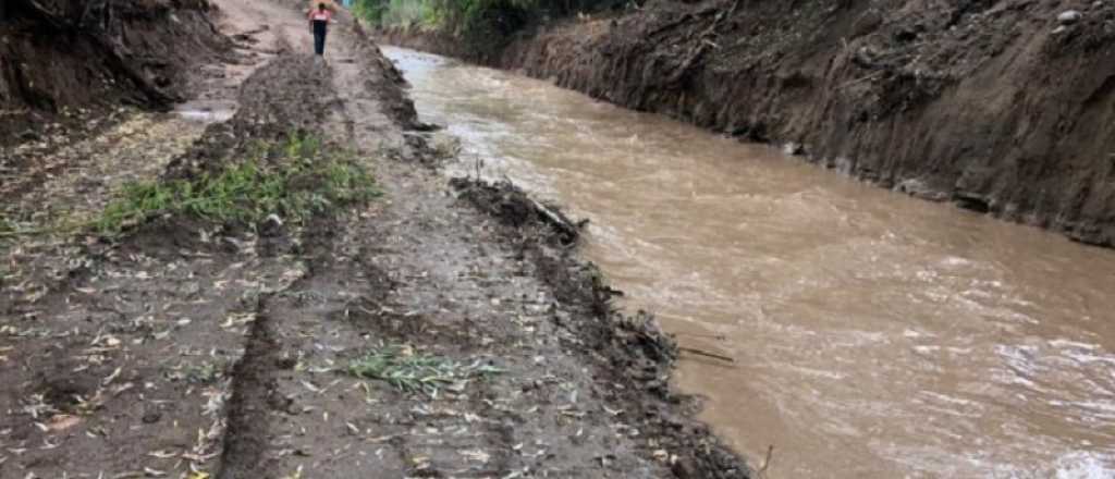 Lograron sacar 70 toneladas de basura del zanjón Maure