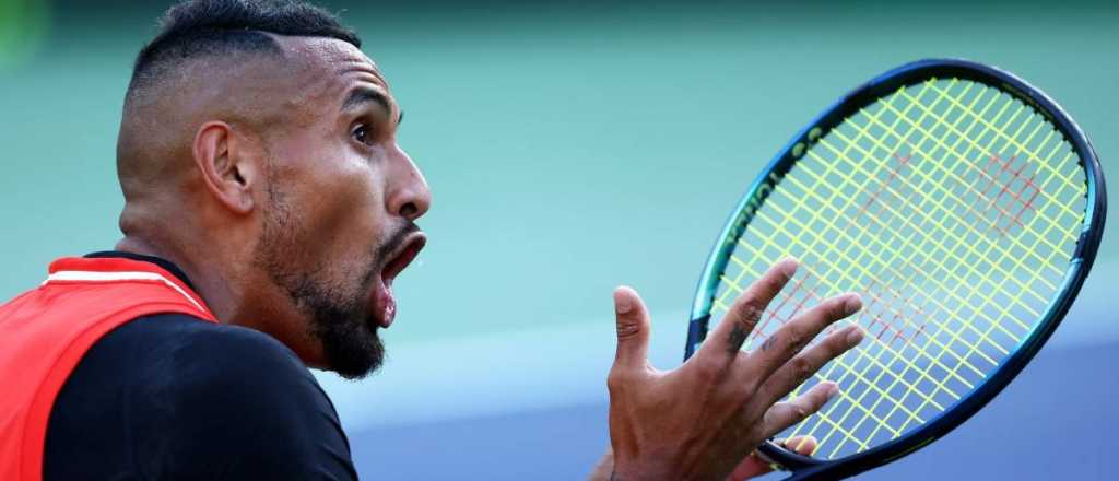 Insólito cruce entre Kyrgios y Ben Stiller en pleno partido con Nadal