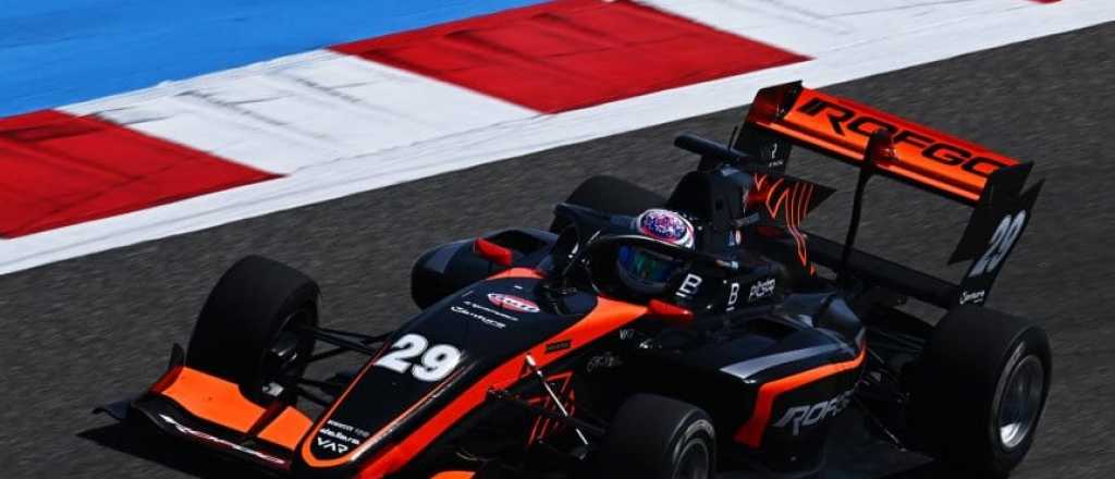 El argentino Franco Colapinto debutó con pole position en la Fórmula 3