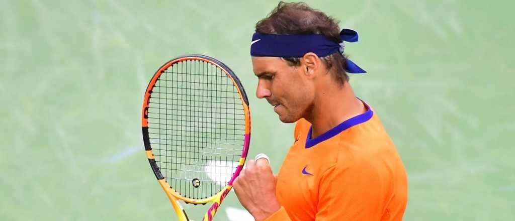 Nadal y Fritz definen el Masters 1000 de Indian Wells: hora y TV