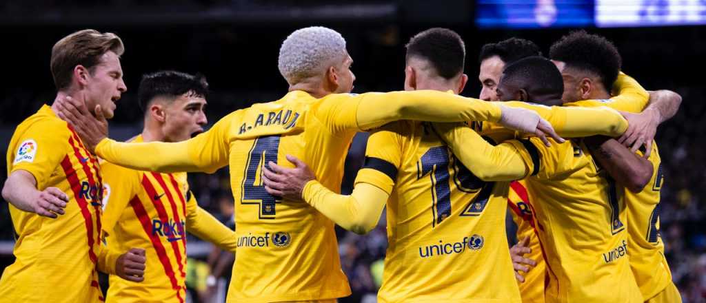 Paliza histórica del Barcelona ante Real Madrid en el Bernabéu