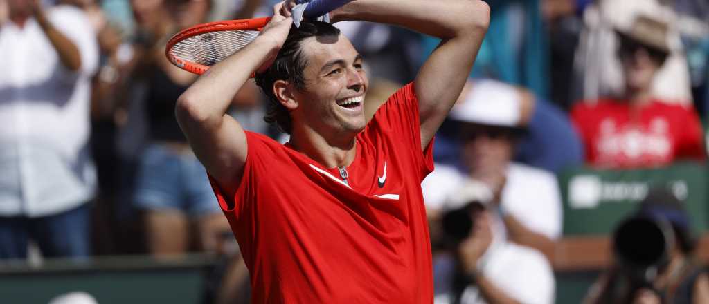 Fritz dio el batacazo ante Nadal y es campeón de Indian Wells