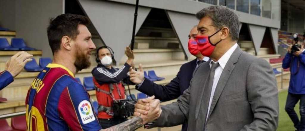 Bombazo en Barcelona por los dichos de Laporta sobre Messi