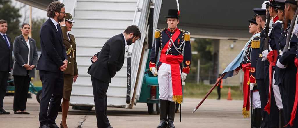 Llegó el presidente chileno a la Argentina y tendrá una intensa agenda