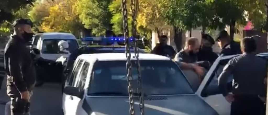 Video: penitenciario manejaba ebrio por las calles de San Rafael