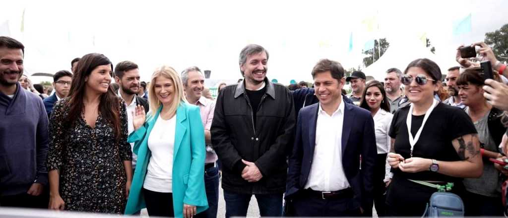 Kicillof, junto a Máximo, "le pegó" a Alberto