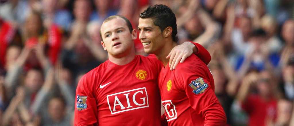 "Todos menos Messi", la picante chicana de Rooney para Cristiano