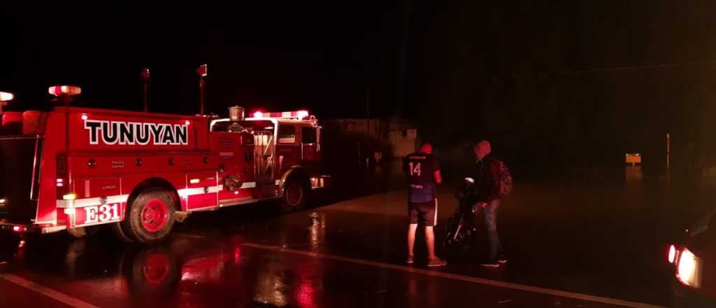 Dos turistas franceses heridos al incendiarse una casa de alquiler en Tunuyán