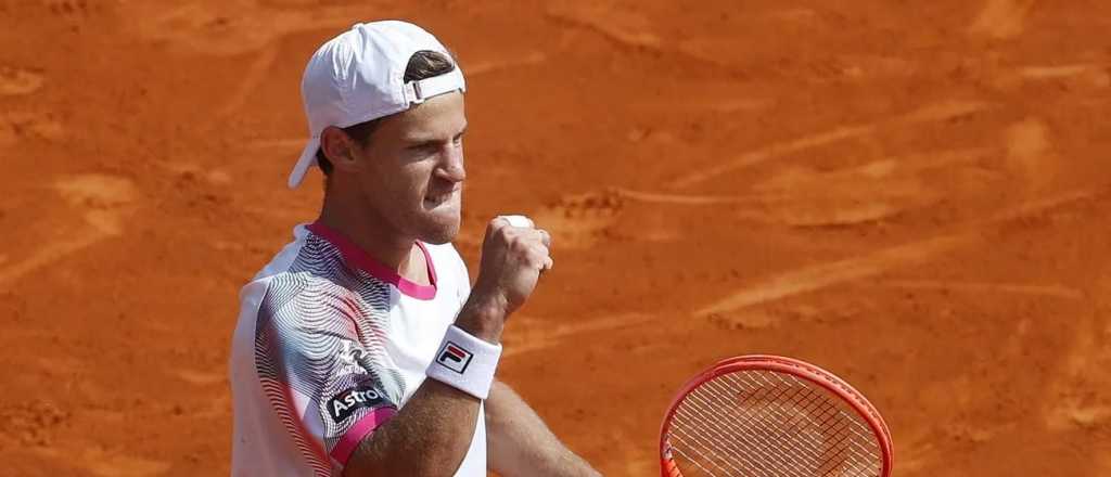 Schwartzman mostró carácter, remontó y pasó a cuartos de Montecarlo