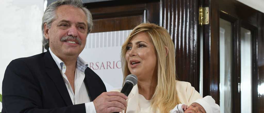 Alberto Fernández presentó a su hijo Francisco junto a Fabiola