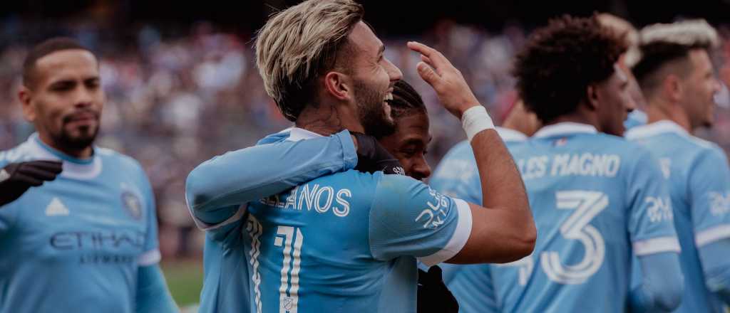 Histórico póker de goles del mendocino Castellanos en la MLS