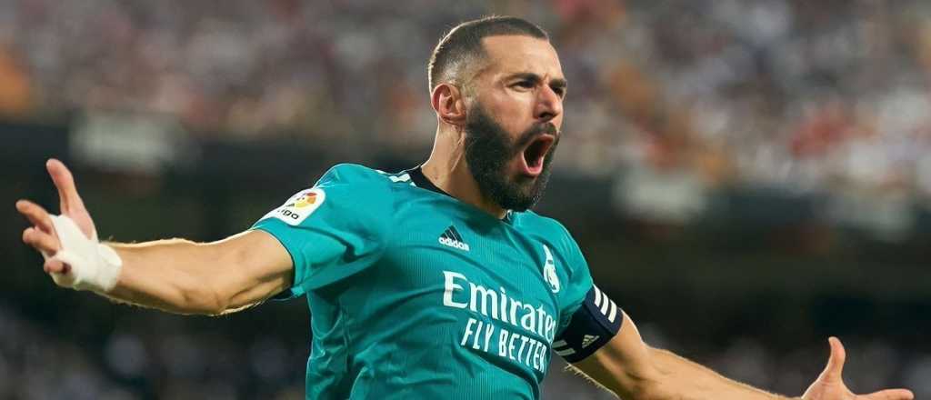 Benzema volvió a ser decisivo y pide su Balón de Oro