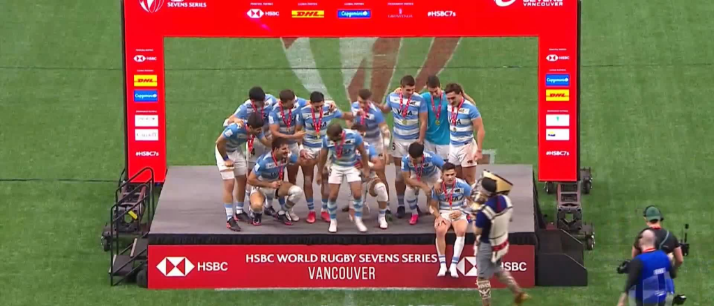 Los Pumas 7's salieron campeones en Vancouver