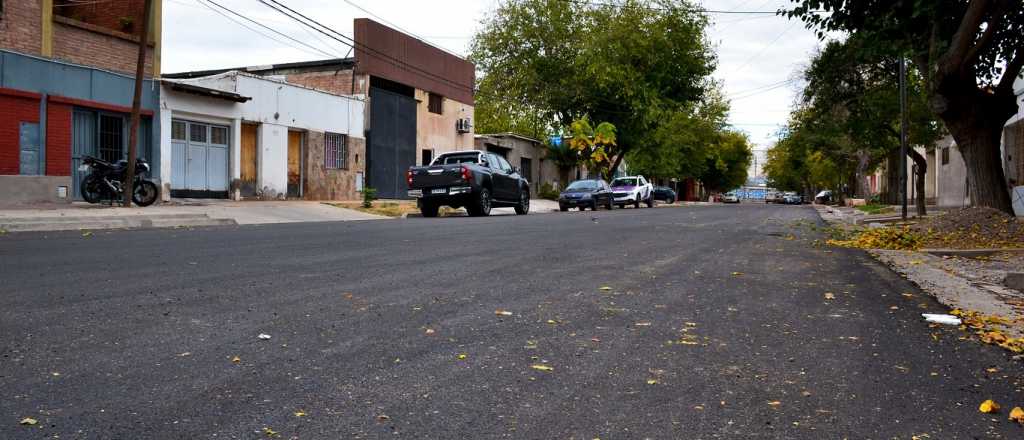 Otra calle recuperada en el distrito Dorrego