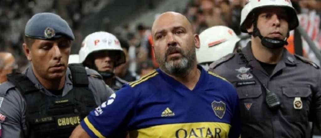 Detuvieron a un hincha mendocino de Boca en Brasil por "gestos racistas"