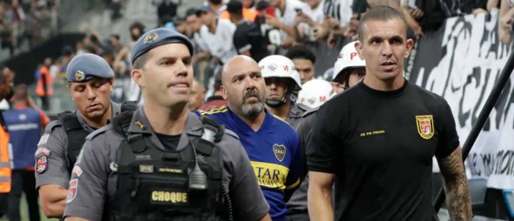 Dura sanción para el hincha mendocino de Boca que fue detenido en Brasil